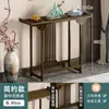 Mesa de entrada de estilo chino, mesa de altar de pared, mesa consola antigua de nuevo estilo chino, mesa para propuestas de compromiso, mesa de entrada, mesa larga para bodas