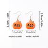 Brincos de Abóbora de Halloween da Moda Brincos de Abóbora de Halloween Fofos Engraçados Abóbora Requintada Moda Estilo Gótico