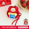 Pingente Porta-moedas de Boneca Desenho Animado Criativo, Estojo de Fone de Ouvido de Boneca Fofo, Bolsa de Armazenamento para Cabo de Dados e Batom, Atacado