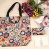 Proveedor Suministra Bolsas Plegables para Suegra, Bolsas de Poliéster con Estampado de Impresión Completa, Bolsas de Compras de Supermercado Portátiles y Ecológicas