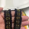 Acessórios por atacado 2,5 cm novos xiangfeng ouro e prata linha acessórios de roupas com acessórios de cabelo de faixa de cabeça feitos à mão DIY