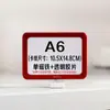 Etiquetas de Número de Estante de Almacén, Números de Serie de Exhibición de Estante, Etiquetas de Clasificación Magnéticas, Etiquetas de Identificación Magnéticas Fuertes, Etiquetas de Ubicación de Almacenamiento