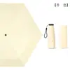 Mini paraguas ultraligero con revestimiento negro para protección solar, sombrilla compacta y portátil, mini paraguas de bolsillo, paraguas al por mayor