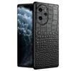 Funda para teléfono móvil Honor 50 compatible con Honor 50se, con estampado de piel de cocodrilo, todo incluido, funda protectora de cuero de alta gama para Honor 50Pro.