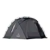 Equipo de Camping Ningbo Impermeable y Protector Solar Engrosado Tienda de Campaña de Doble Capa para Tres Personas Espacio Grande Tienda de Campaña Esférica para Exteriores