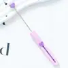 Recortador de Cejas con Cuentas DIY para Mujeres, Depilador de Cejas Retráctil, Herramienta Portátil Anti-Rayaduras para Recortar Cejas, Mayoreo