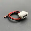 Suministro de Conector Hembra Tipo C-2P Adhesivo, Conector Impermeable Conveniente con Cable para Dispositivos Electrónicos y Aplicaciones de Nueva Energía