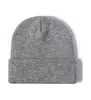 Gorro de Punto Ligero para Otoño e Invierno Sombrero Frío de Exportación Bordado con Logo con Fotos y Muestras Fabricante de Gorros de Punto Jacquard Gorro al por Mayor