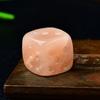 Dados de Piedra Cruda de Cristal Natural Adornos Mahjong Bar Juguetes Casuales Chips Dorados con Borde Dados Garantizados