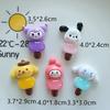 Mengmeng Animal String Dibujo Animado Muñeca Pequeña Accesorios de Pegamento Crema Material Hebilla de Zapato Accesorios de Resina Accesorios DIY Horquilla