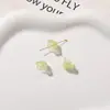 Campanillas de viento de cristal flor cuentas sueltas flor de lirio adornos para tocado pegatinas aretes de botón DIY aretes horquillas accesorios para el cabello accesorios de cadena para teléfono