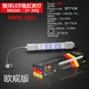 Lâmpada de clipe para aquário lanterna LED de cristal aquário lâmpada LED para plantas aquáticas bitola europeia inserção redonda aquário mini lâmpada de clipe