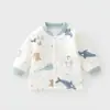 Ropa Acolchada de Algodón para Bebé, Tops Gruesos de una Pieza Cálidos para Otoño e Invierno, Chaquetas Acolchadas de Algodón Puro para Salir, Ropa Acolchada de Algodón para Bebé, Chaquetas Acolchadas de Invierno