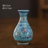 Vaso Pequeno Porcelana Azul e Branca Vaso de Porcelana Mini Hidropônico Vintage Flor Parede Pendurado Enfeites Cerimônia do Chá Vaso de Flores