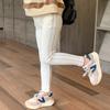 Pantalones de primavera y otoño para niñas 2023, nuevos leggings casuales de color sólido para niños, leggings multicolores opcionales para niñas bebés