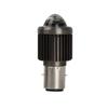 Farol Dianteiro para Motocicleta Veículo Elétrico Tcyato Luz Led Amarelo e Branco Luz Dupla com Lente Pequeno Canhão de Aço 3570 Lâmpadas