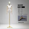 Estilo Coreano Corpo Plano Modelo Plano Adereços Manequim Feminino Vitrine Meio Corpo Mesa Loja de Roupas Suporte de Exibição de Modelo Corpo Inteiro