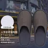 Pantuflas desechables para hoteles, antideslizantes y engrosadas, adecuadas para salones de belleza, casas de huéspedes y uso doméstico para recibir invitados, venta al por mayor desde el fabricante