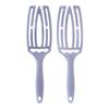 Peine de Masaje Calado 959 Peine Doméstico para Costillas sin Cabello para Niñas Peine en Forma de Parte Superior Craneal Alta de Doble Uso Húmedo y Seco