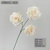 Simulação de 3 Ramos Longos Diamante Rosa Arranjo de Casamento Fundo Flor Estrada Empréstimo Flor Rosa Leffie Rosa Flor Decorativa