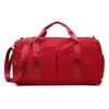 Bolsa de yoga estilo LULU com separação para itens secos e molhados, bolsa feminina para natação e fitness, bolsa de armazenamento para bagagem, bolsa de viagem de grande capacidade