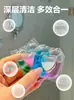 Bolas de Lavanderia Zhi Cong de Três Compartimentos com Fragrância Duradoura, Suavização e Proteção das Roupas, Lavanda Bluebell, Embaladas para Limpeza de Manchas de Roupas