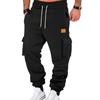 Pantalones Casuales Deportivos de Otoño e Invierno para Hombre Americanos Transfronterizos Nuevos Europeos y Americanos Pantalones de Cobertura Multibolsillos Deportivos para Hombre Pantalones de Sudor para Hombre