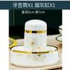 Pratos e pratos livres para combinar presentes domésticos atacado Louça de porcelana óssea de Jingdezhen produto único tigela grande Tigela pequena tigela para sopa/macarrão