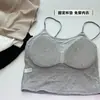 Camisola sexy hermosa espalda con almohadillas en el pecho tirantes finos ajustables strapless adelgazante cómoda sexy corta strapless