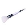 Nuevo recomendado cepillo de silicona de doble cabezal lentejuelas Halo único suave silicona fácil de aplicar mascarilla facial herramienta de belleza cepillo
