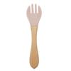 Cuchara de arroz para vajilla, cuchara de alimentación saludable para bebés, cuchara de silicona con cabezal suave y borde suave para proteger los dientes.