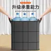 Esencial para los cambios de estación, bolsa de almacenamiento engrosada de gran capacidad con diseño de cremallera, una herramienta mágica para organizar y empacar edredones y ropa para uso doméstico y mudanzas