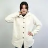 Abrigo largo de felpa estilo europeo y americano 2026 nuevo otoño/invierno con diseño de espiga de trigo trenzada, disponible en Amazon y AliExpress (TEMU)
