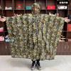 Traje Camuflaje Hoja de Arce Cazador Three-Chen Traje Ghillie Ropa de Camuflaje Traje de Camuflaje Realista para Cs Traje de Batalla Royale Pubg