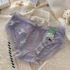 Braguitas de Modal para Niñas Ropa Interior de Cintura Media para Mujer 7A Seda de Morera Antibacteriana Talla Grande para Mujer Borde de Encaje Sin Marcas Venta al Mayoreo para Mujer