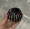 Elástico de Cabelo Ninho de Pássaro Coreano, Presilha para Coque Despojado, Ferramenta de Fixação para Rabo de Cavalo Alto, Presilha de Cabelo Retrátil