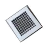 Salida de aire de rejilla de doble capa 300*300 al por mayor con descuento, hebilla de aluminio para techo integrado, cuadrada a redonda, salida de aire acondicionado