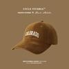 Gorra de sol de otoño e invierno para hombre y mujer, mismo estilo, para cabeza grande, estiliza la cara, suave, gorra superior, gorra de béisbol de moda coreana
