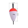 Flotador Duro de Espuma Eva Rojo y Blanco Transfronterizo Ftk con Canal Interno, Cuerpo Grande, Flotador para Lanzamiento a Larga Distancia, Flotador de Pesca de Alta Flotabilidad