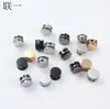 Punto venta al por mayor hebilla de cuerda hebilla de resorte cilíndrica de metal accesorios de cuerda para colgar chaqueta de plumas tarjeta de reloj hebilla de ajuste elástico