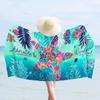 Toalla de Playa de Microfibra de Secado Rápido Estampada Toalla Deportiva de Playa para Adultos Natación Protección Solar Chal Toalla de Baño
