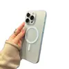 Funda Mate para Teléfono Móvil Apple 18Promax 15Promax Carga Magnética Simple 17 con Película para Lente Nueva Anticaída