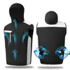 Ropa Inteligente con Capucha y Refrigeración Personalizada para Suministro Transfronterizo a Japón y Corea del Sur Nueva Ropa de Trabajo Chaleco de Refrigeración y Aire Acondicionado