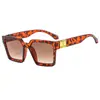 Europa y Estados Unidos caja de marco grande transfronteriza gafas de sol de moda para mujer protección solar exterior gafas de sol UV gafas de hombre al por mayor