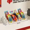 Suporte de Armazenamento de Envelope Vermelho Porta-Cartão de Cumprimentos Supermercado Rack de Exibição de Envelope Vermelho de Ano Novo Prateleira de Loteria Rack de Armazenamento de Exibição de Cartão Postal