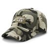 Sombrero nuevo de primavera y otoño para hombre, gorra con visera de camuflaje, gorra casual para hombre con letra bordada, sombrero para el sol para deportes al aire libre, gorra de béisbol