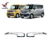 Adequado para Suzuki 24 Spacia Costom modificado espelho retrovisor especial anticolisão galvanoplastia decorativa faixa brilhante