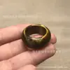Anillo de Piedra Ojo de Tigre, Anillo de Dedo de Jade, Artesanías de Jade Personalizadas, Anillo de Piedra Ojo de Tigre, Anillo de Jade al por Mayor