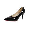 2023 primavera novo salto agulha salto alto bico fino boca rasa sapatos de camada única sapatos femininos. Grande quantidade Congyou