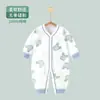 Ropa de Estilo Primavera y Otoño para Bebés Hombres y Mujeres, Prendas Base Íntimas, Ropa para Gatear, Ropa de Algodón Puro para Recién Nacidos, Monos para Cuatro Estaciones
